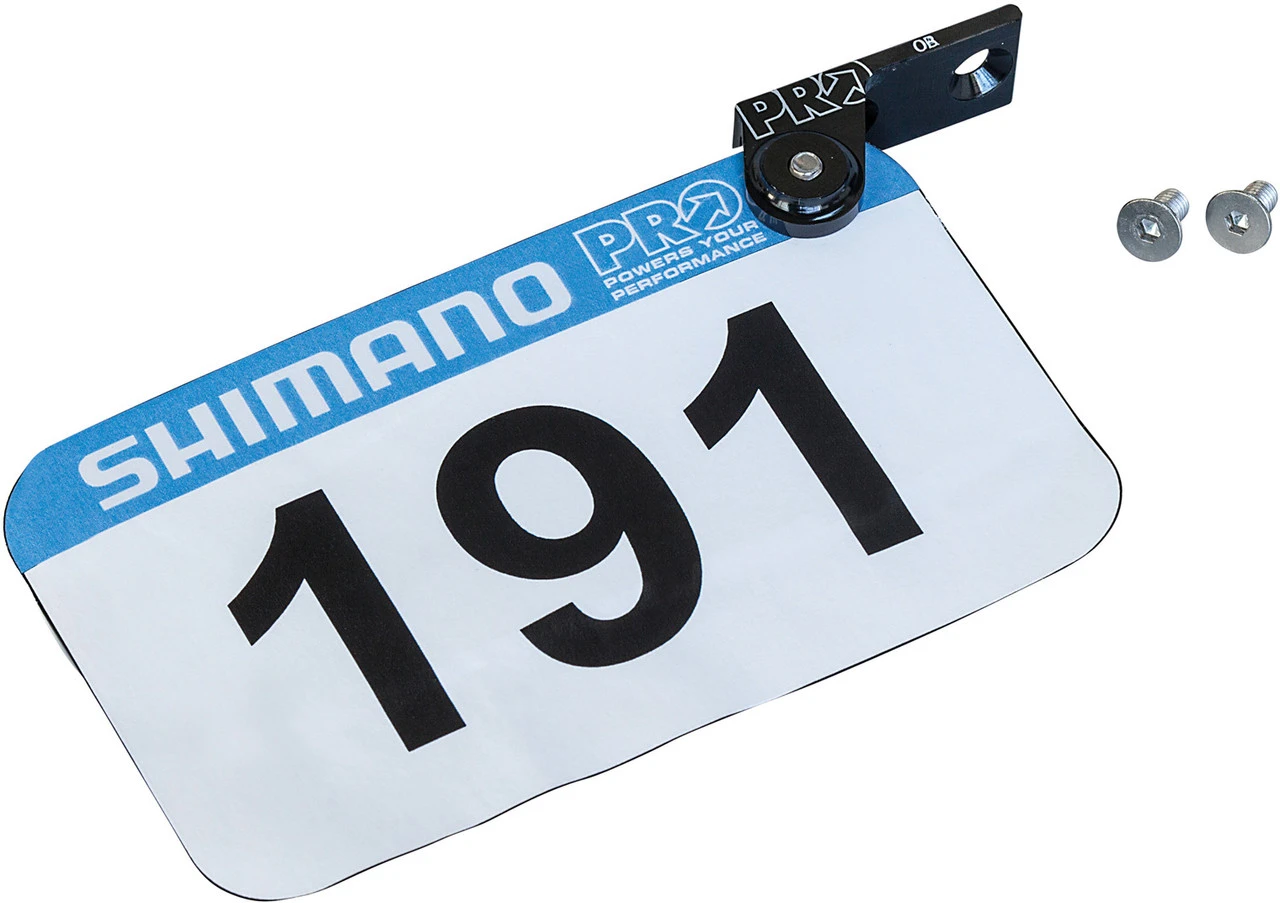 PRO Mount Startnummernhalter Sattelbefestigung 1 PRO Mount Startnummernhalter Sattelbefestigung