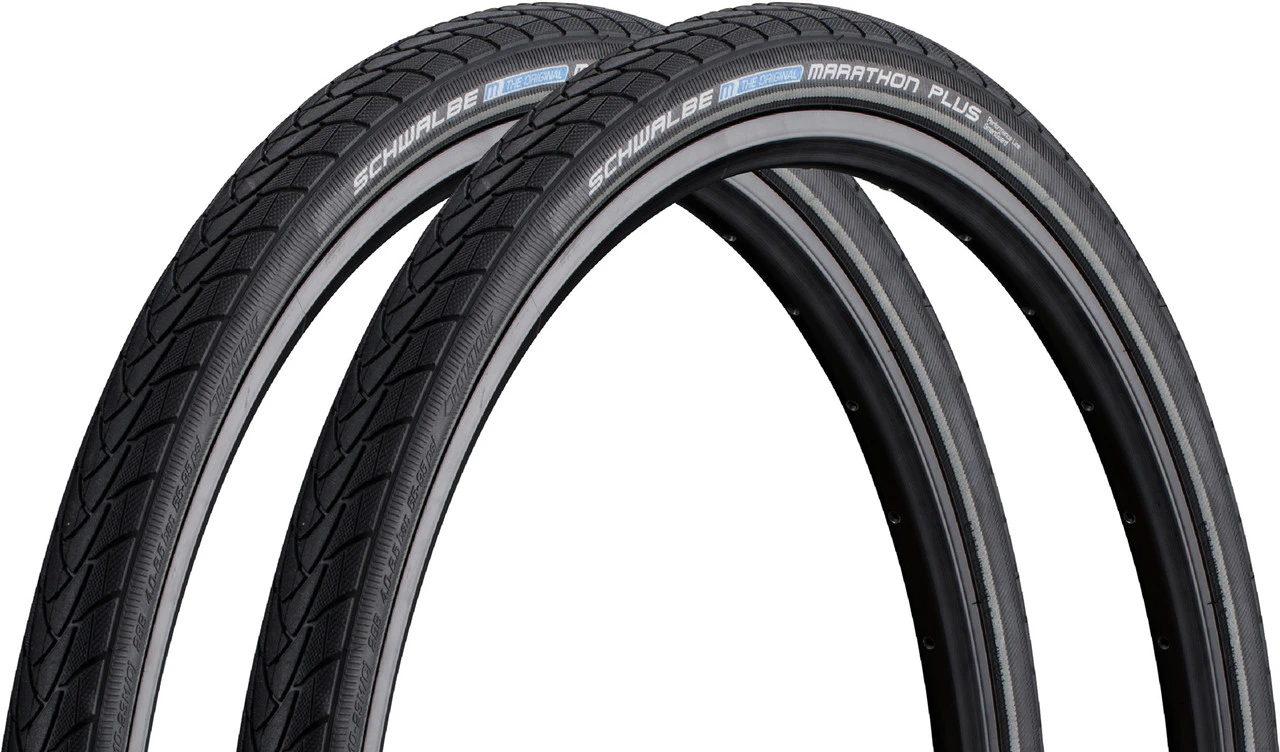 Schwalbe Marathon Plus E-50 28" Drahtreifen 2er-Set 1 Schwalbe Marathon Plus E-50 28" Drahtreifen 2er-Set