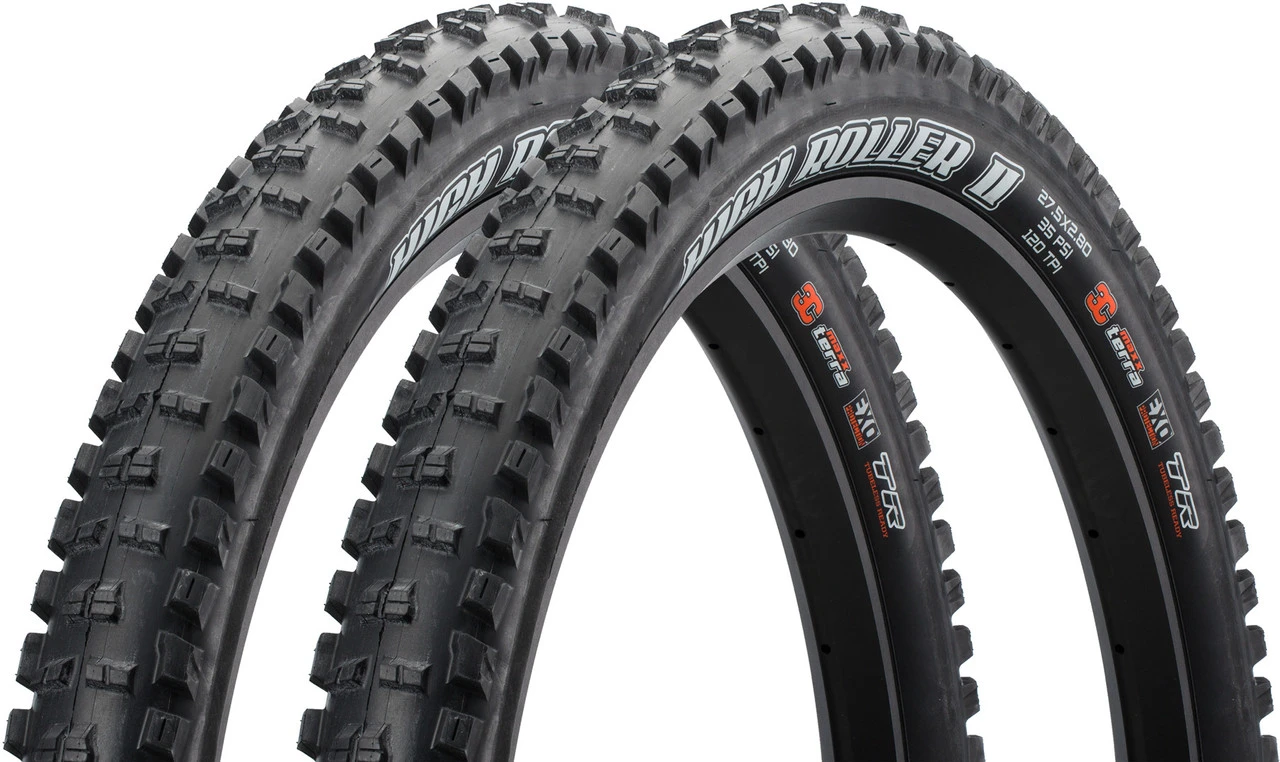 MAXXIS Highroller II+ 3C MaxxTerra 27,5+ Faltreifen 2er Set 1 MAXXIS Highroller II+ 3C MaxxTerra 27,5+ Faltreifen 2er Set
