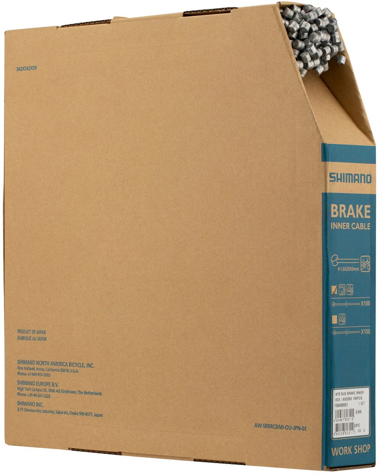 Shimano Bremszug MTB - 100 Stück 1 Shimano Bremszug MTB - 100 Stück