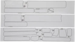 Rahmenschutzfolien-Set Gen2 Für SB130 / SB140 / SB150 / SB165