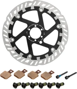 MAGURA MDR-P Bremsscheiben Und Belag Kit 6-Loch 203 Mm -Rad Zentrum Geschaft 368233
