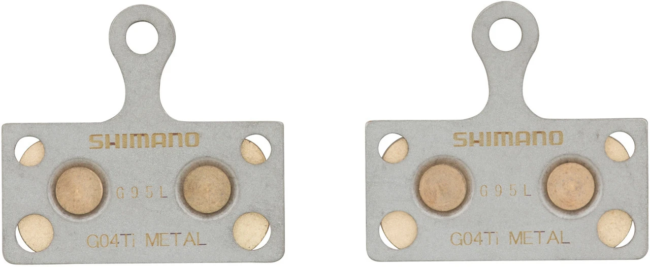 Shimano Bremsbeläge G04Ti Für XTR, XT, SLX, Alfine 2 Shimano Bremsbeläge G04Ti Für XTR, XT, SLX, Alfine – Bild 2