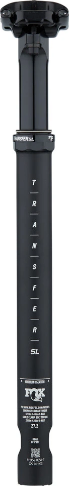 Fox Racing Shox Transfer SL 27.2 Performance Elite 50 Mm Sattelstütze Modell 2022 4 Fox Racing Shox Transfer SL 27.2 Performance Elite 50 Mm Sattelstütze Modell 2022 – Bild 4