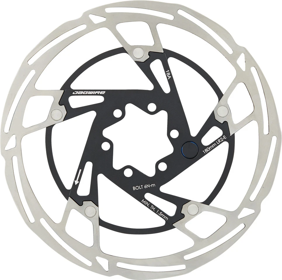 JAGWIRE Pro LR2-E Disc 6-Loch Bremsscheibe Mit Magnet 1 JAGWIRE Pro LR2-E Disc 6-Loch Bremsscheibe Mit Magnet