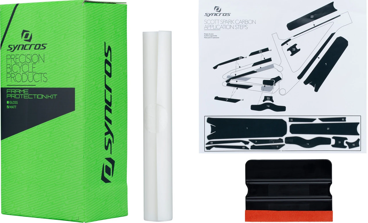 SYNCROS Rahmenschutzfolien-Set Für Scott Spark Carbon 2 SYNCROS Rahmenschutzfolien-Set Für Scott Spark Carbon – Bild 2