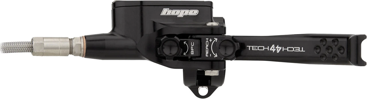 HOPE Tech 4 X2 V+h Set Scheibenbremse Mit Stahlflexleitung 4 HOPE Tech 4 X2 V+h Set Scheibenbremse Mit Stahlflexleitung – Bild 4