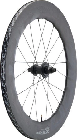 ZIPP 858 NSW Carbon Tubeless Disc Center Lock Laufradsatz Modell 2023 -Rad Zentrum Geschaft 461870